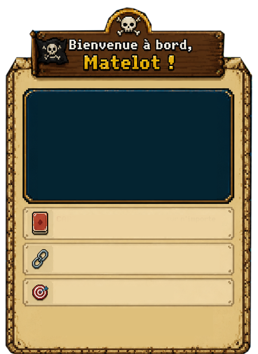 Bienvenue à bord, Matelot !
